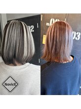 ＃デザインカラー＃アンブレラカラー＃ハイライト＃バレイヤージュ＃白髪ぼかし＃