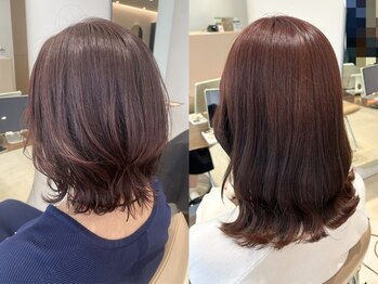 ビオラバイフーガ 綱島(Viola by FUGA)の写真/大人女性のこだわりヘアに顔まわりレイヤーで旬顔を演出！上質な私へ導くサロン◎