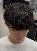 波巻きスパイラル/シャドウパーマ/フェザーパーマ/men's/メンズ