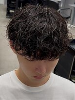 エルマーク 松山(L-MARK) 波巻きスパイラル/シャドウパーマ/フェザーパーマ/men's/メンズ