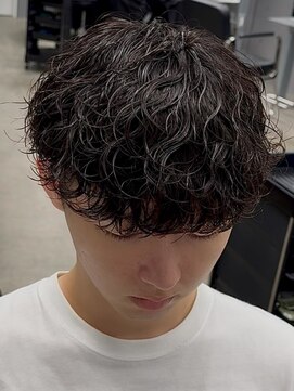 エルマーク 松山(L-MARK) 波巻きスパイラル/シャドウパーマ/フェザーパーマ/men's/メンズ