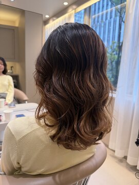 ヘアーズ ギャラリー 堺店(Hair's Gallery) コテ巻き風パーマ/デジタルパーマ/ミディアムパーマ/堺市