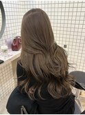 ブリーチなしオリーブベージュ
