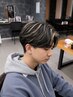 【自然な立体感を演出】 MEN'Sカット+ハイライト［臼井/佐倉/MEN'S/メンズ］