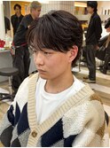 MEN’S/ニュアンスパーマ/ニュアンスウルフ/河原町