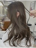 20代30代ブリーチなし赤み無しベージュ夏カラー韓国レイヤー