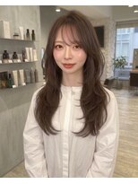 モアナ バイ ヘッドライト 上田店(Moana by HEADLIGHT)&nbsp;Moana上田韓国レイヤー＃くびれヘア＃ベージュブラウン