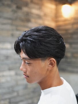 ヴェルゴ 高松店(vellgo) ラウンドマッシュ刈り上げツーブロックローフェード