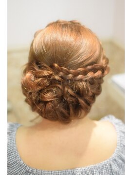 ミエルヘアーエスト 新宿店(mielhair est) 編み込みスタイル【mielhair新宿】