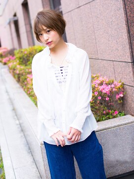 ジェム(GEM) **Gem Garden**なりたい質感が叶う☆前下がりショート