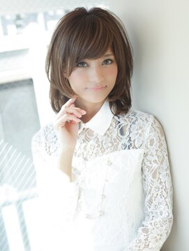 アフロート ディル(AFLOAT D'L) 《AFLOAT裕二朗》大人女性,ミセス世代に支持◎髪型ミディアム147