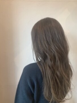 クレエ ヘアー デザイン(creer hair design) 透明感オリーブベージュ大人キレイ無造作ラフウェーブ韓国巻き