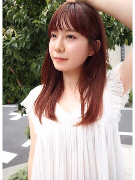 ブリス(VLISS) レイヤーストレート＿耳かけフォギーベージュ