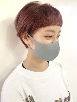 アッド バイ ケーツー(add by K-two) マッシュショート×ピンクカラー【add】