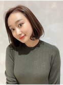 タンバルモリ/韓国/内巻きボブ