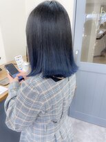 ヴェルダ 池袋店(verda)&nbsp;【verdaお客様】ブルー×グラデーションカラー　mizuno