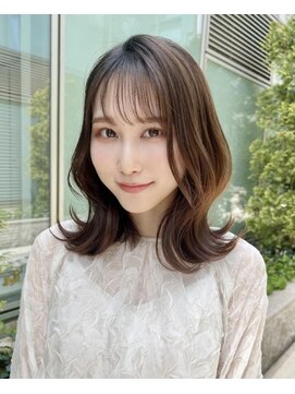 ヘア ルミナス バイ フォルテ(HAIR LUMINAS by FORTE) 藤枝　お手入れ簡単外ハネミディアム