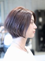 ヘア デザイン リスク(HAIR DESIGN RISK)&nbsp;【RISK 高橋勇太】三鷹 ショートカット 上手い束感ショートボブ