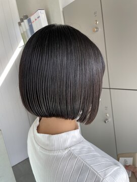 エイト 沖縄豊崎店(EIGHT toyosaki) 【EIGHT 豊崎】お客様スタイル_［ミニボブヘアー］