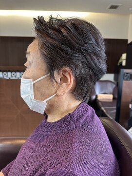 ムース 福島市店(Mousse-88-) 美シルエット 大人ショート ナチュラルブラウン