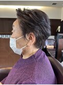 美シルエット 大人ショート ナチュラルブラウン