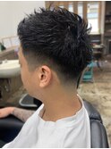 20代30代40代メンズアップバング清潔感爽やかビジカジ
