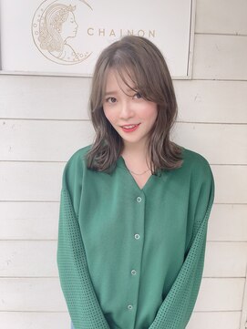 アミュレ(Amule) 大人ガーリー愛されヘルシーミディショコラアッシュ30代梅ヶ丘