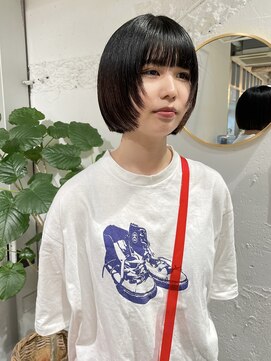 クリアーオブヘアー 栄南店(CLEAR of hair) 顔まわりレイヤーボブ/RIHO