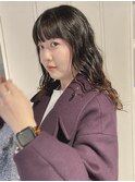 ロングパーマ