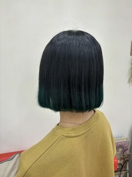 美容室サンク(CINQ) 裾カラー