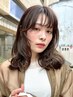【リピーターNO.1☆】似合わせカット+アドミオカラー+クイックトリートメント
