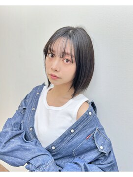 トレス(TRESS) レイヤーボブ　大人ボブ　切りっぱなしボブ