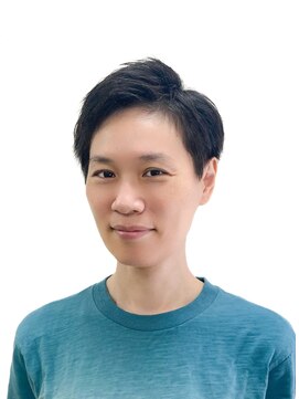 黄ぐまくん美容室 ショート　レイヤー