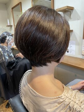 ビグディーサロン 武庫川(BIGOUDI salon) 【岡林健太】ショートボブ