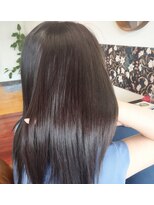 エヴァン(Evan)&nbsp;ハイライトカラーからのココアブラウンで潤艶秋色に★