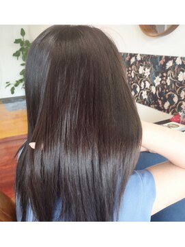 エヴァン(Evan) ハイライトカラーからのココアブラウンで潤艶秋色に★