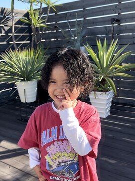 タイドヘアー 高槻2号店(TIDE HAIR) キッズツイスパウルフ