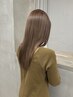 （田中指名限定）前髪カット+透明感カラー+20分スパ