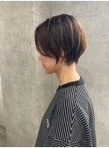 髪質改善カラー　似合わせショート