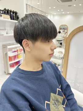 アドラーブル 駅南店(adorable) 無造作マッシュメンズショート☆ツーブロックアッシュブラウン