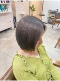 10代２０台◎ハイトーングレージュボブ