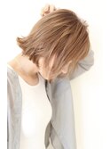 【 Ｉ. 】30代からのナチュラル前下がりショートボブ　川口