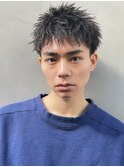スパイキーショート/ソフトツイストパーマ/メンズショート