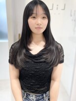 ノア 四条大宮店(noah)&nbsp;レイヤー顔まわりレイヤーくびれミディアムレイヤー20代30代