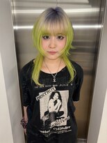 キオクエコ(KIOX eko) デザインカラー/レイヤーウルフカット