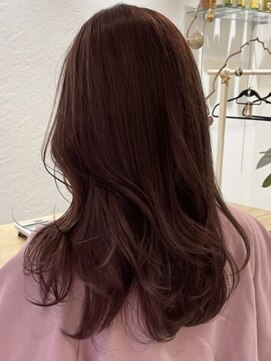 ニコヘアデザイン(NICO hair design) ☆NICO☆ ピンクベージュ　レイヤースタイル