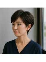 スープレックス ヘアーデザイン(SOUPREX HAIR DESIGN)&nbsp;SOUPREX美フォルムショートボブ　20代 30代 40代 50代 60代