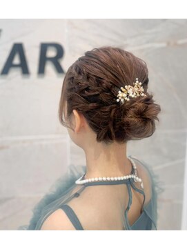 シュガー ヘアアンドネイル 仙台(SUGAR) 結婚式ヘアセット