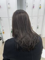 ディジョン 自由ヶ丘(Dijon)&nbsp;韓国顔まわりレイヤーカットグレージュオリーブベージュブラウン