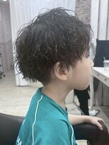 ガーデン 西川田店(garden)&nbsp;宇都宮波巻きスパイラルパーマ波巻きパーマセンターパートメンズ